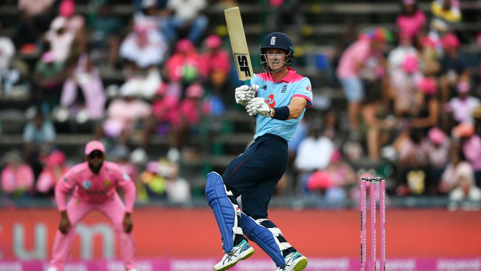 Joe Denly top scored for England