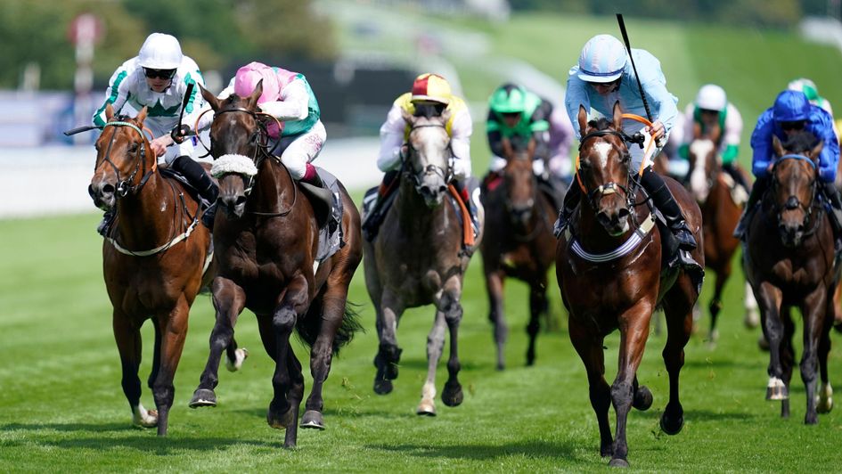 Mansa Musa (right) springs a surprise at Goodwood