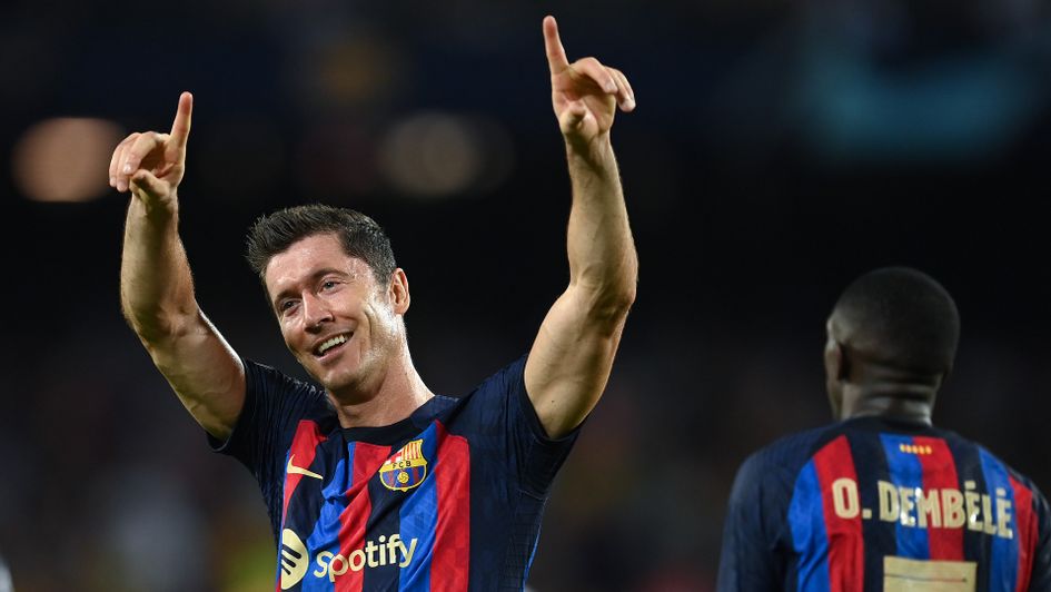 Barcelona's Robert Lewandowski