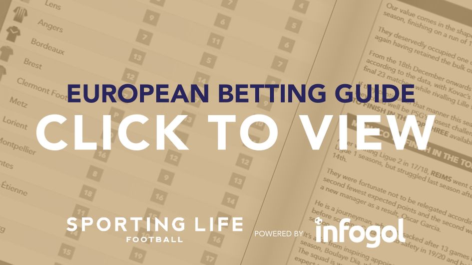 CLICK TO VIEW Sporting Life's 21/22 European betting guide