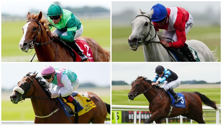 Some of the stars of Irish Derby Festival
