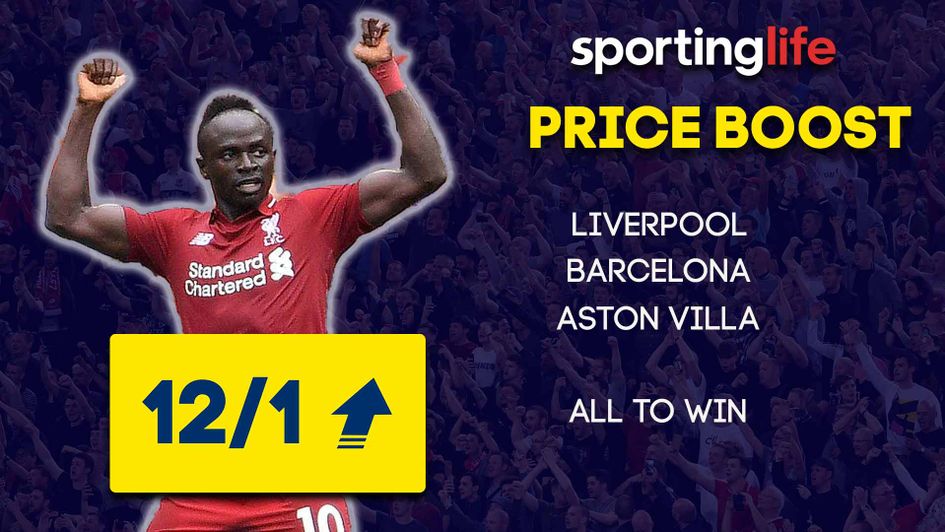 The Sporting Life Price Boost for Wednesday