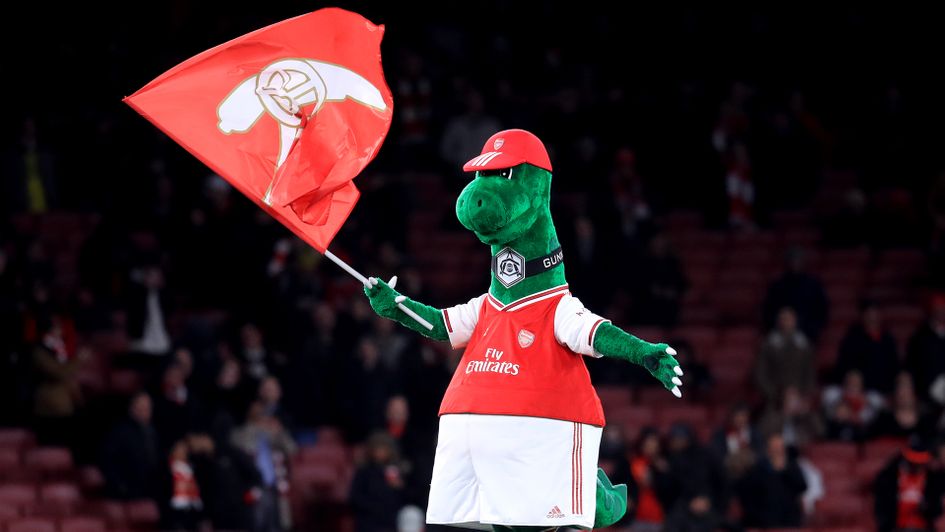 Arsenal mascot Gunnersaurus is to continue the role