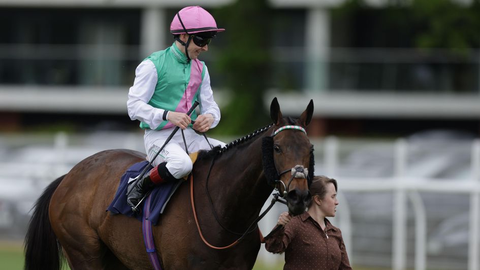 Kalpana after making a winning return at Newbury