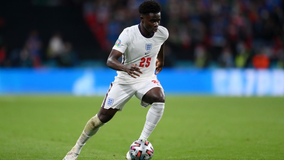 Bukayo Saka has left the England squad after testing positive for Covid-19