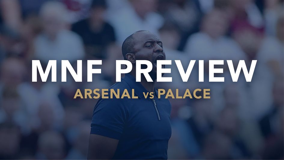 Patrick Vieira takes Crystal Palace to former club Arsenal on Monday