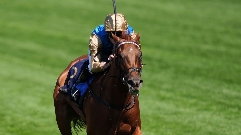 James McDonald riding Crimson Advocate to victory at Royal Ascot
