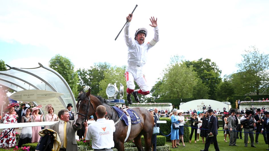 Advertise has Frankie Dettori jumping for joy