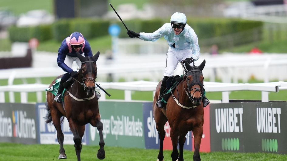 Danny Mullins celebrates on Kargese