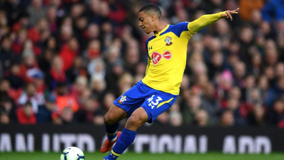 Yan Valery: Southampton's youngster takes aim to score a long-range stunner against Man United