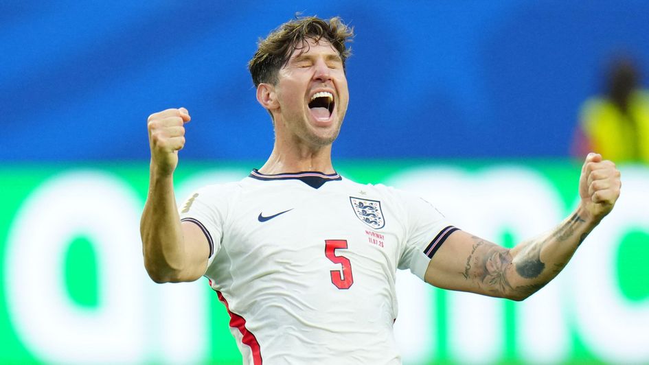 John Stones celebrates England's win over Norway