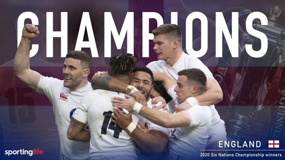 England won the Six Nations