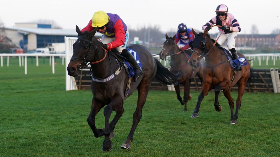 Dashel Drasher on his way to victory