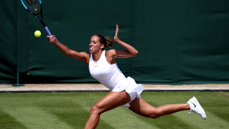 Madison Keys - crashed out of Wimbledon
