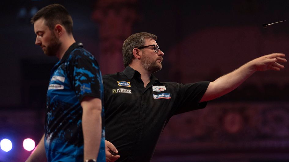 James Wade and Luke Humphries could be big dangers (Picture: Lawrence Lustig/PDC)
