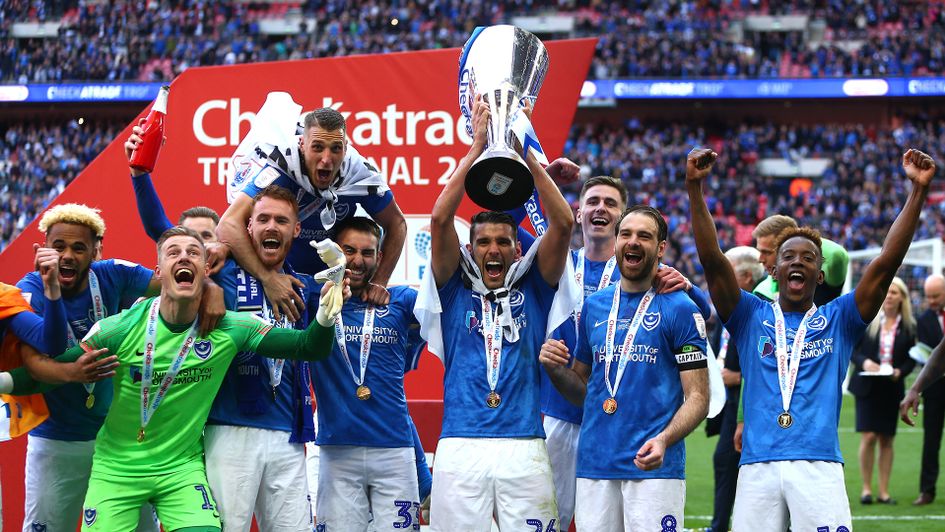 Portsmouth won the Checkatrade Trophy at Wembley