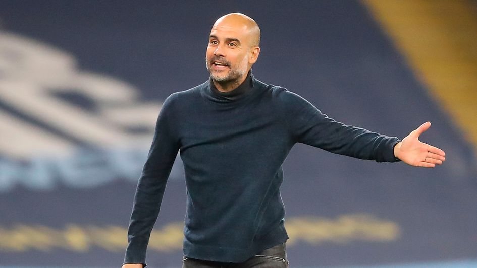 Manchester City boss Pep Guardiola
