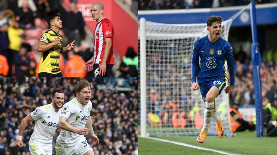 Sunday's Premier League action saw late drama