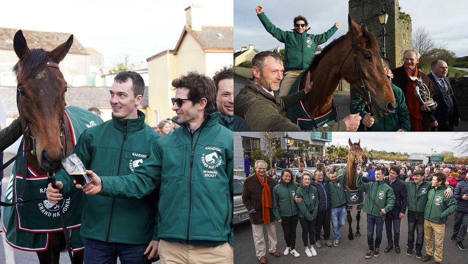 Scroll down for more images of Noble Yeats and the team on their homecoming parade