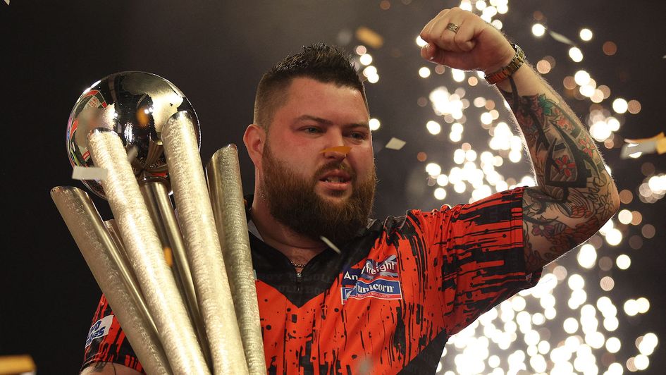 Michael Smith won his first World Darts Championship title