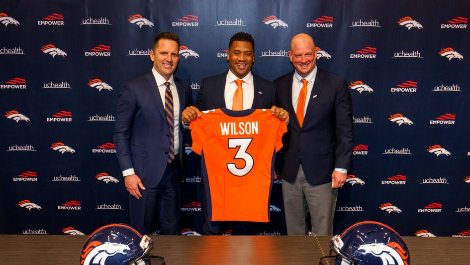 Russell Wilson is Denver Bronco's new QB1