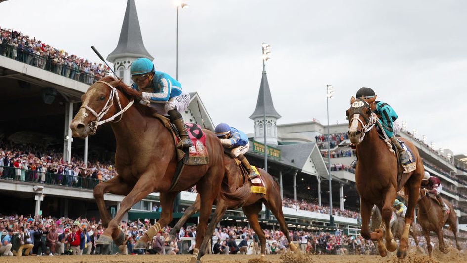 Mage wins the Kentucky Derby
