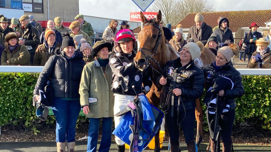 Max Dynamo poses for the cameras