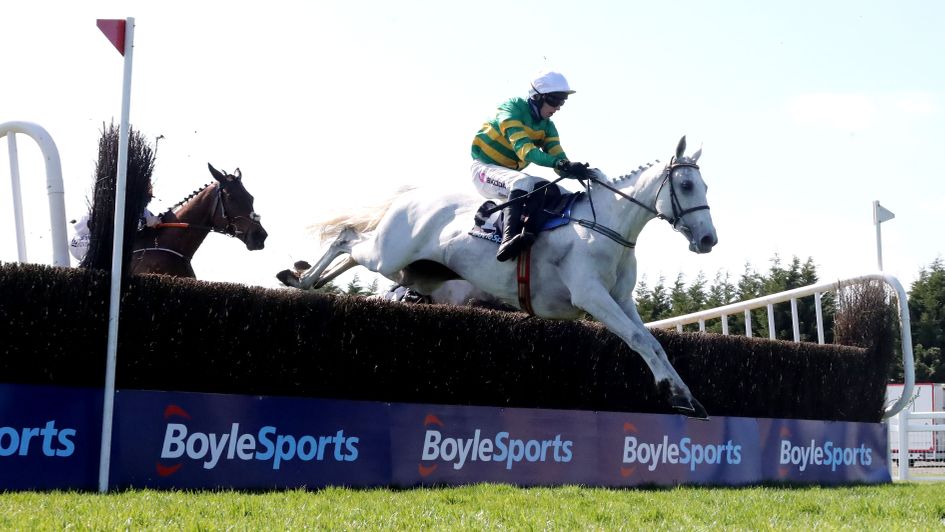 Elimay clears the last at Fairyhouse
