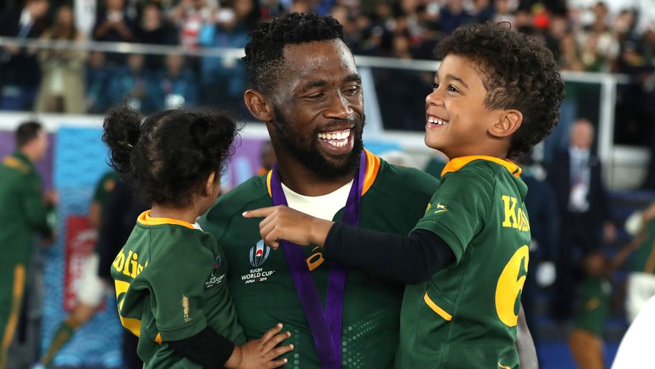 Siya Kolisi is the first black captain of South Africa