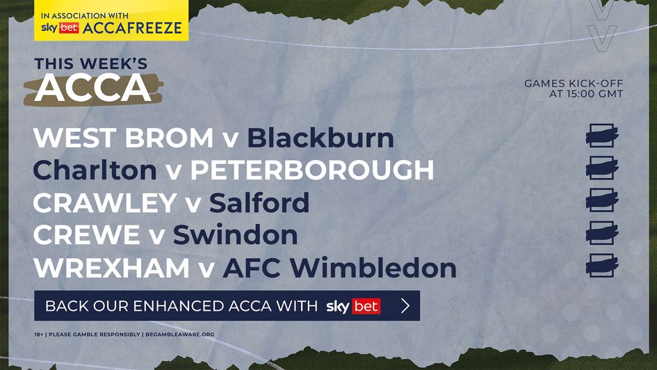 This Week's Acca - January 13