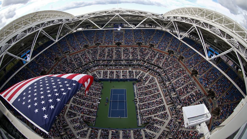 Arthur Ashe Stadium: Main court at the US Open