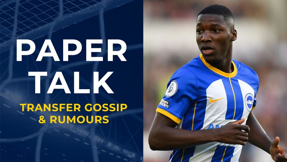 Paper Talk graphic with Brighton's Moises Caicedo