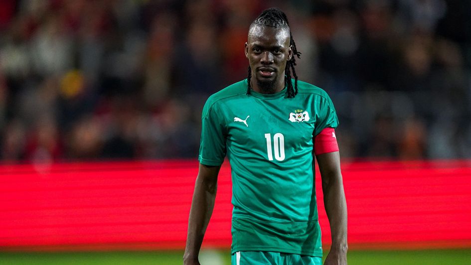 Burkina Faso captain Bertrand Traore