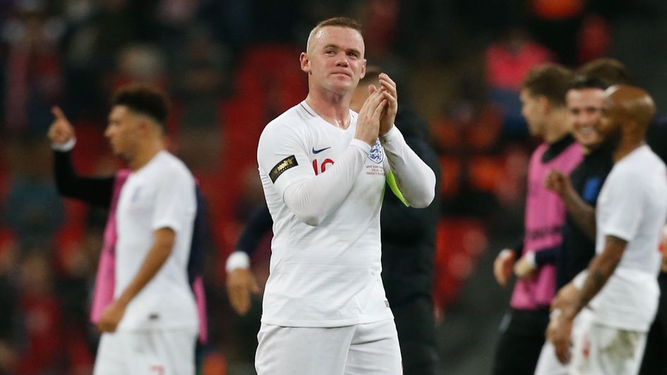 Wayne Rooney thanks England fans for their support