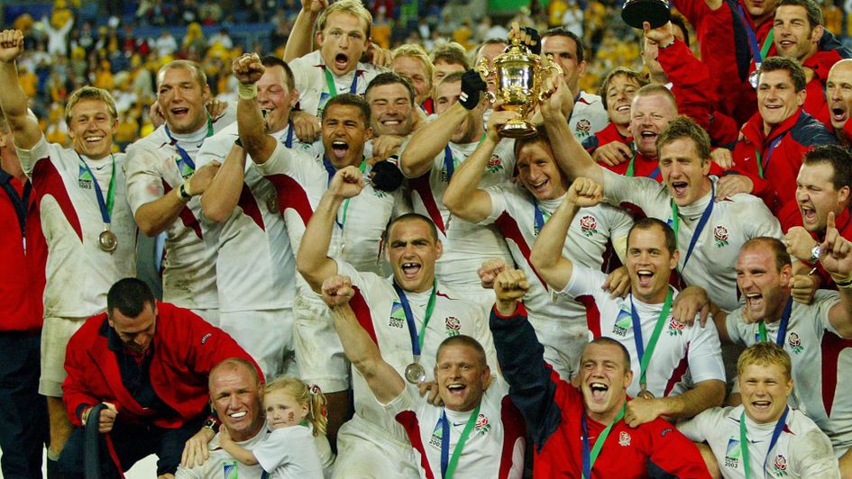 England won the World Cup for the first and so far only time in 2003