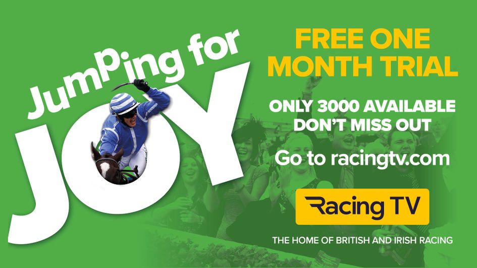 Claim free onemonth trial of Racing TV right now