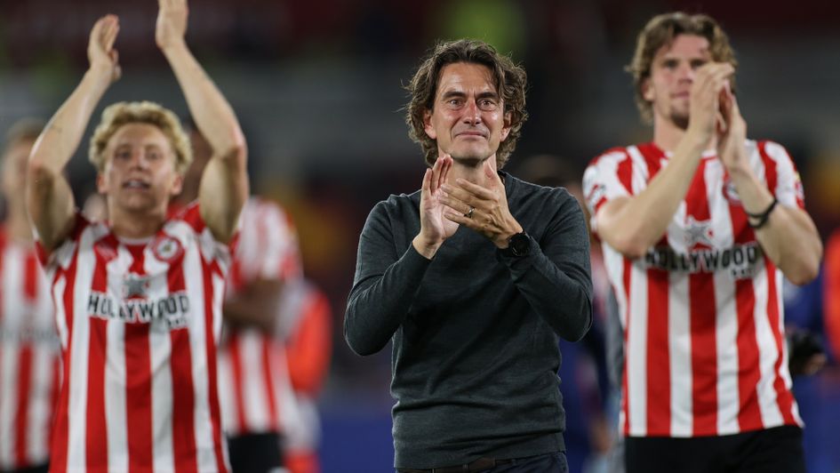 Thomas Frank takes his Brentford side to Crystal Palace on Saturday