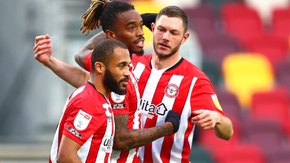 Brentford trio Bryan Mbeumo, Ivan Toney and Henrik Dalsgaard are backed to inflict more derby despair on QPR.