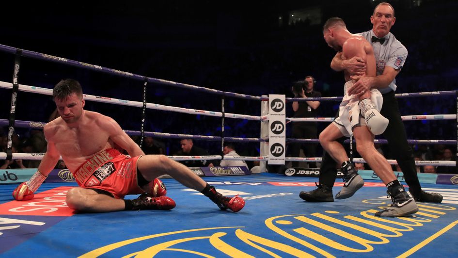 Scott Fitzgerald (right) - senses victory