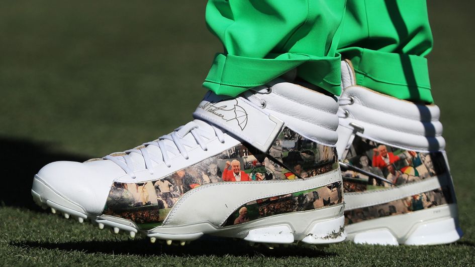 Rickie Fowler's Arnold Palmer shoes