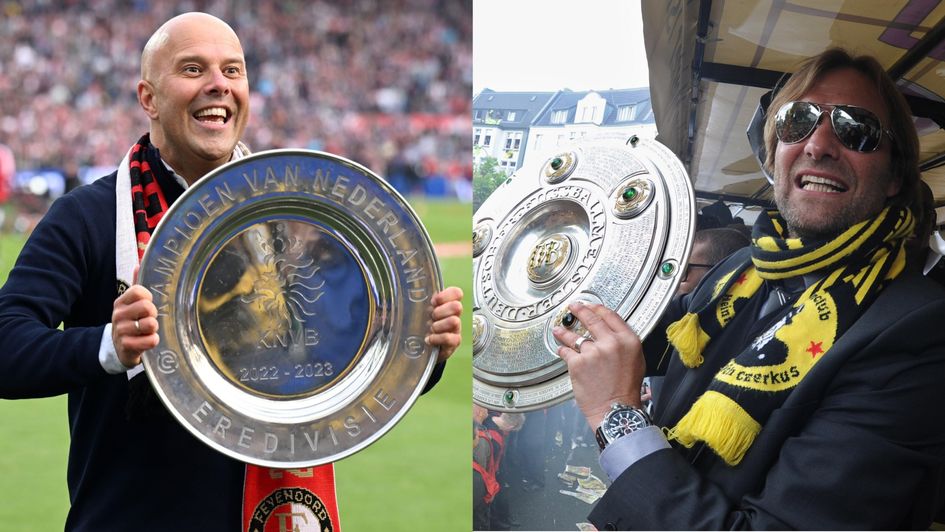 Arne Slot and Jurgen Klopp already had league titles under their belts before becoming Liverpool manager