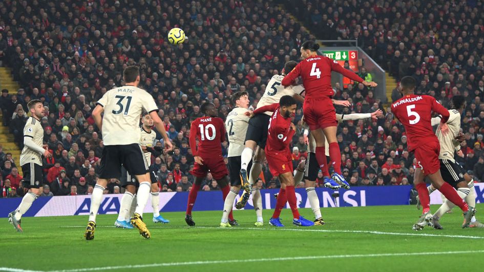 Virgil van Dijk heads Liverpool to victory