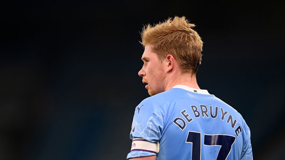 Manchester City midfielder Kevin De Bruyne