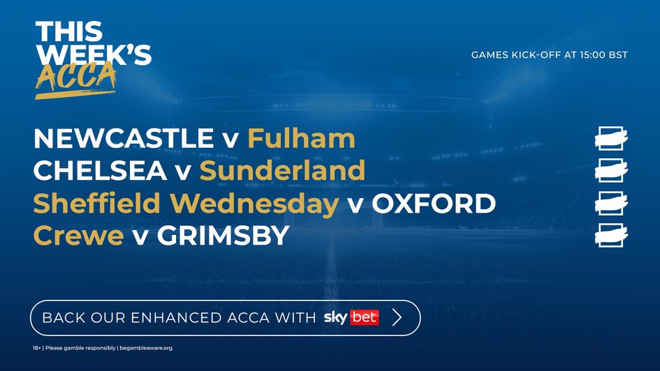 This Week's Acca - October 25