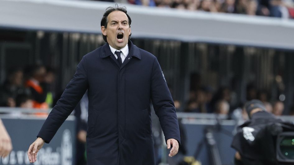 Inter manager Simone Inzaghi