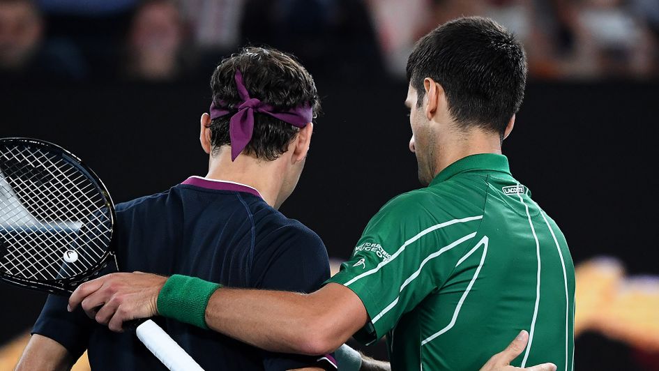 Novak Djokovic beat Roger Federer en route to Australian Open glory