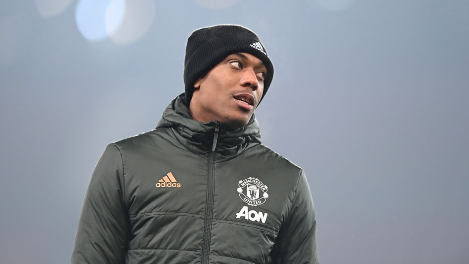 Manchester United forward Anthony Martial