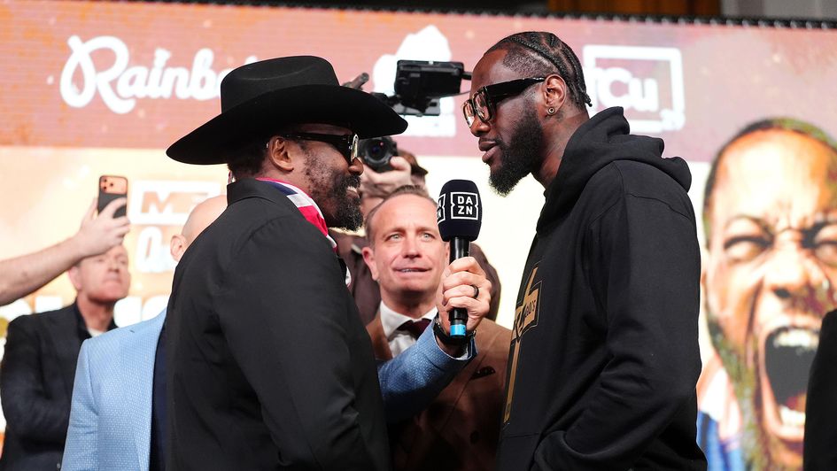 Derek Chisora and Deontay Wilder