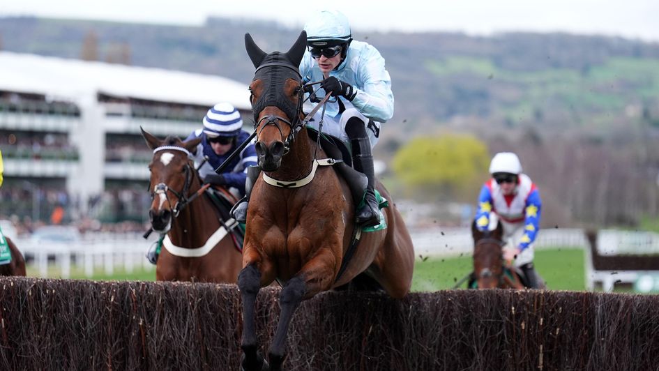 Danny Mullins and Kargese en route to winning the Arkle