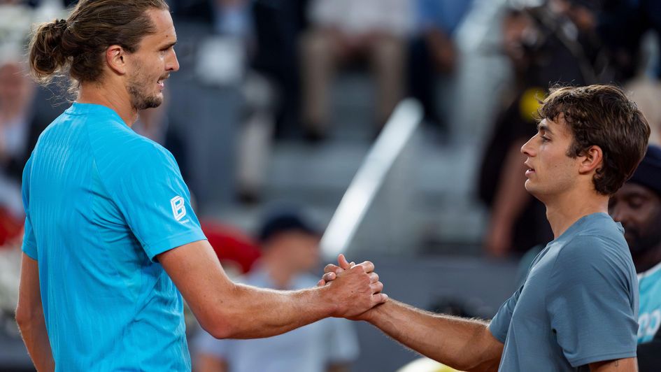 Alexander Zverev meets Flavio Cobolli in Sunday's final